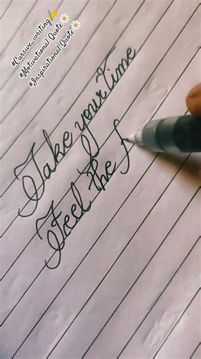 #quote🌼learn#cursive #motivation #inspiration #handwriting #cursivewriting #shorts