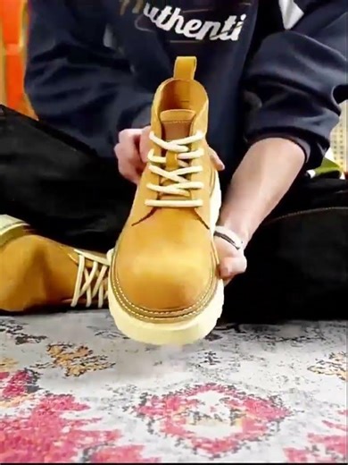 NOXM.COM | Mens Suede Mid top Lace Up Casual Work Boots