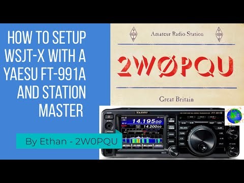 Setting up WSJT-X with Station Master and a Yaesu FT-991A
