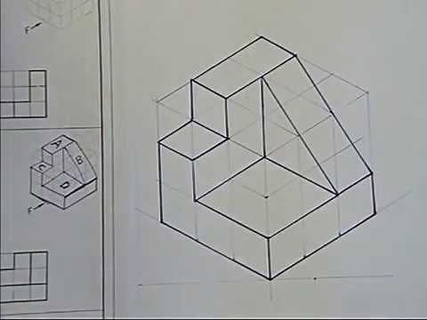 Isometric Drawing - p.4 exercise 4