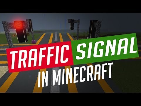 how to make working traffic signal in Minecraft PE using command blocks