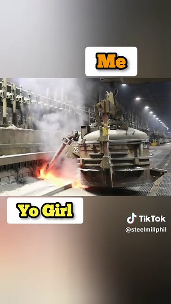 I should call her. Furnace tapping is the process of removing slag and hot metal from furnace hearth. The tapping process is the most important factor that determines the in-furnace gas pressure and residual amounts of iron and slag in the hearth. #steelmill #foundry #factory #ishouldcallher