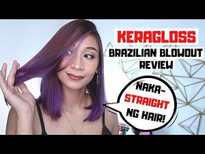 DIY BRAZILIAN BLOWOUT AT HOME (PHILIPPINES) | KERAGLOSS BRAZILIAN BLOWOUT TUTORIAL | Lolly Isabel