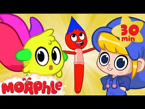 Morphle The Paintbrush - Colors and Paint | Learning Videos |  Cartoons for Kids | Morphle TV - Videos For Kids