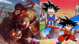 Kid Goku custom skin for Wukong (OG Dragon Ball and GT versions)