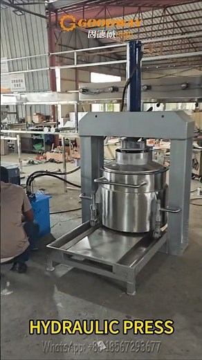 Cassava dehydrating machine hydraulic press cassava mash dewatering machine