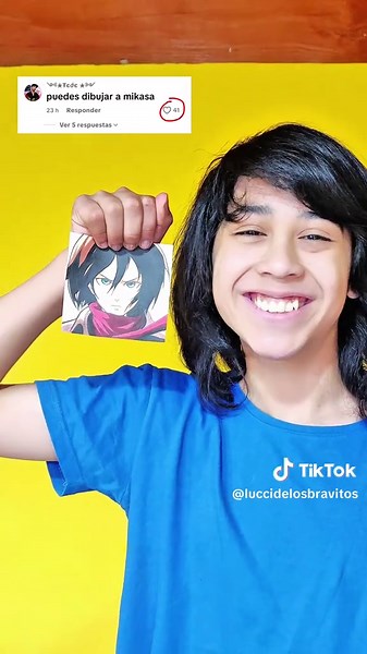 Drawing Mikasa Ackerman from Attack on Titan