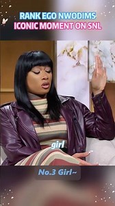 Ranking Ego Nwodim's iconic moments on SNL.#egonwodim #snl #saturdaynightlive #sketch #usa #fyp