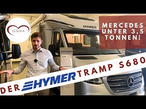 Mercedes unter 3,5 Tonnen | der Hymer Tramp S 680 | Hymer 2021 Wohnmobile | Güma TV