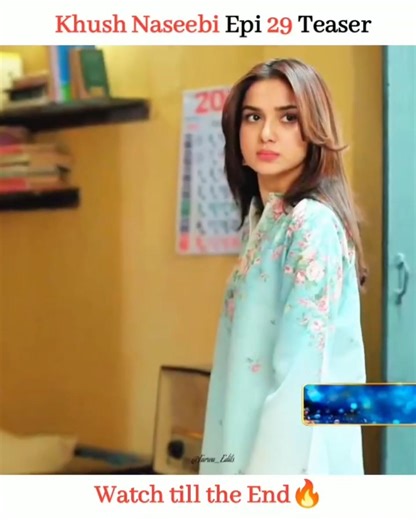 Khush Naseebi Episode 29 Teaser #khushnaseebi #pakistanidrama #shorts #edit