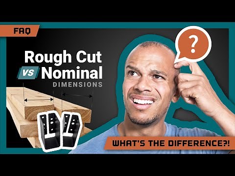 Rough Cut Lumber vs Nominal Size Lumber | Joist Hangers and Post Bases | FAQ