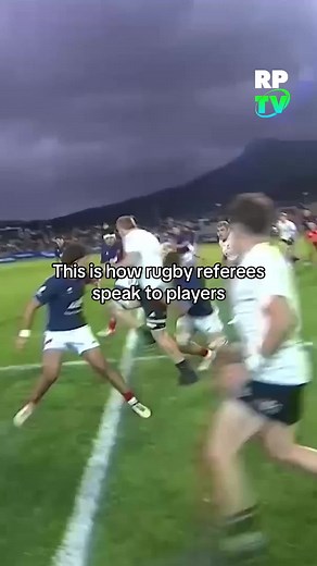 How Rugby Referees Communicate with Players