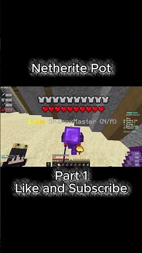 Netherite Pot PvP Part 1 – Insane Combos, Clutches & Potting Skills! (Minecraft PvP) || NotZoro