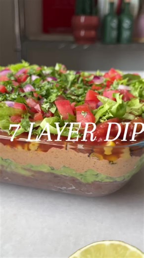 The 7 layer dish that looks as good as it tastes