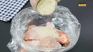 371K views · 2.3K reactions | The best rice with chicken is cooked in the bag! Much simpler and tastier! | Ana's Recipes | Facebook