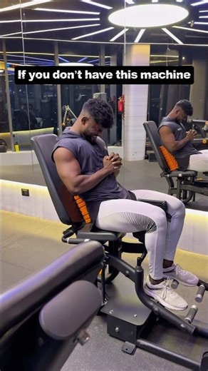 Substitute for adduction abduction machine #gym #motivation #desihomegym