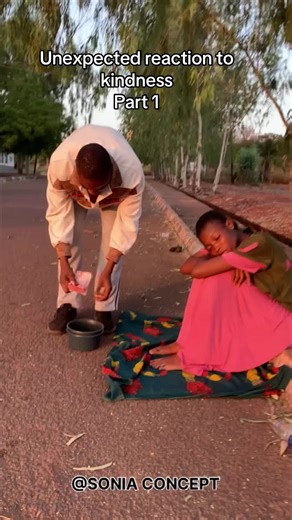 Unexpected reaction to kindness (part 1)#fypシ゚viral #soniasconcept #us