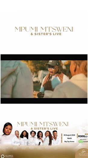Mpumi Mtsweni & Sisters Live — Get Your Tickets Now