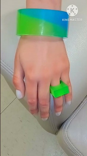 DIY Chunky Resin Bracelet & Ring | Color-Block Resin Jewelry