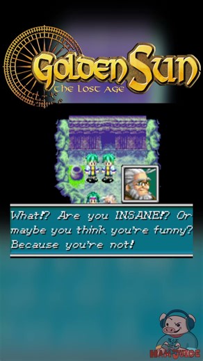 This Golden Sun Dialogue Calls You Out Directly