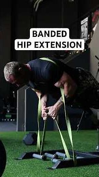The BEST Banded Hip Extension for Glutes & Hamstrings | Judd Lienhard