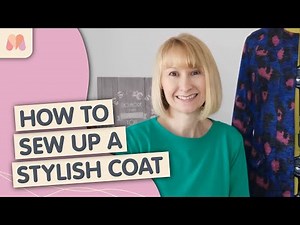 How to Sew Up a Stylish Coat | Simplicity 8177 Mimi G Coat Sewalong