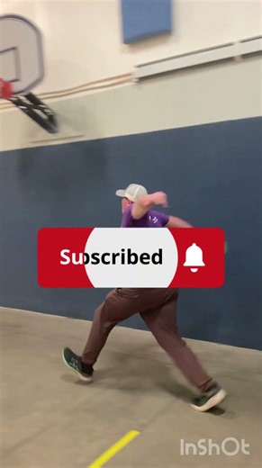 Dunking a disc on a basketball hoop! #discgolf #basketball