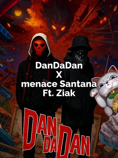 Mashup Rap x Anime : DanDaDan X menace Santana