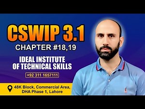 CSWIP 3.1 Chapter 18-19 || Ideal Institute of Technical Skills