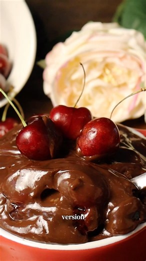 Black Forest Cake Recipe 🍒 #easyrecipe #easydessertideas #singleservedessert