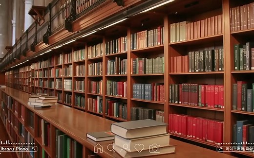 图书馆时光 Relaxing Piano 放松的背景音乐