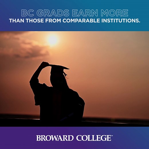 Are you ready to take your career to the next level? Choose Broward College! Here’s why: - BC grads earn more than those from comparable institutions. - Financial assistance easily available, including grants which you do not pay back - Attend classes your way: Online, On-Campus, Remote or Blended. Fall classes start this Wednesday, August 18. Enroll today! | Broward College | Facebook