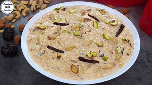 Perfect Sheer Khurma Recipe 👌 Eid Special Popular and Traditional Dessert By Cooking With Passion 😇 Recipe: https://youtu.be/b6Le2QjRN8w | Cooking with passion