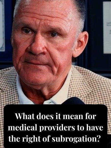 What does it mean for medical providers to have the right of subrogation? Listen to The Legal Truth Podcast, Episode 23: The Truth About The Impact of Medical Liens on a Settlement, to learn more. For more information, visit our website. Dirk J. Derrick, 901 Main St., Conway, SC 29526. The information discussed in this podcast is provided to the general public and does not in any manner constitute an attorney-client relationship between Derrick Law Firm Injury Lawyers and the listener. While the