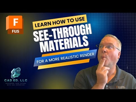 Now you see it, now you don't: See-Through Materials in Fusion