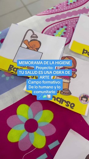 Memorama de la Higiene para Niños - Actividad Educativa Divertida