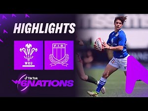 Highlights | Wales v Italy | 2022 TikTok Women's Six Nations