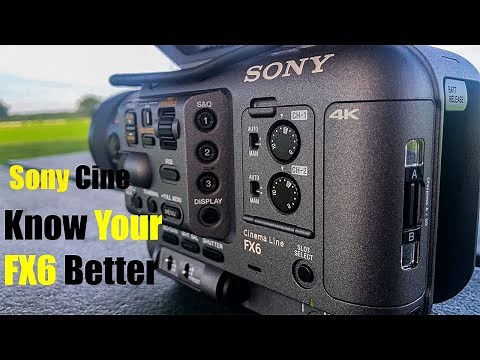 Every Button Explained On The Sony FX6 (Beginner's Guide)