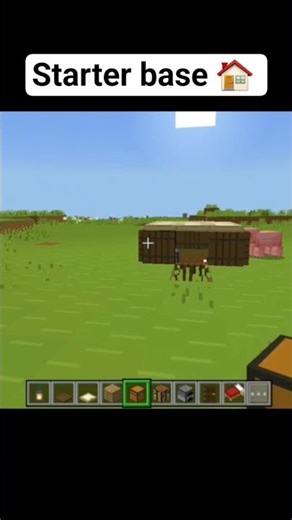 How to Build the PERFECT Minecraft Starter Base#minecraft