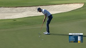 Sam Ryder cards birdie at The RSM Classic