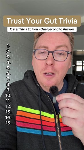 Rapid Fire Oscars Trivia Challenge