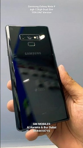 0544418715 Samsung Galaxy Note 9 Dual Sim #shorts #usedmobile #samsung #galaxy