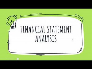 FINANCIAL STATEMENT ANALYSIS_RATIOS