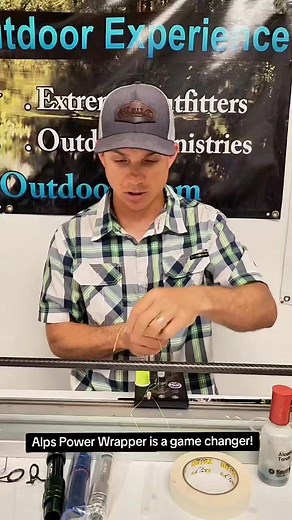 Why U Need an Alps Power Wrapper... Before July 1st! *Fun Tips & Tricks that make rod building quick & easy. #getbitoutdoors #rodbuildingmadeasy #buildyourown #fishing #customrodbuilding #alps | Get Bit Outdoors