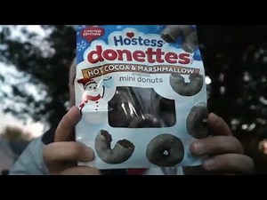 Hostess Hot Cocoa & Marshmallow Donettes: Taste Test & Review #LIMITED EDITION