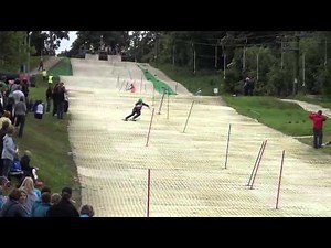 Ski Race dry slope Record by James Sieber