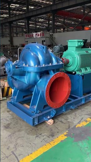 HNYB split case pump helps large-scale water supply and industrial systems operate smoothly