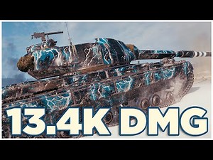 Super Conqueror • FAST 13.4K DAMAGE • WoT Gameplay