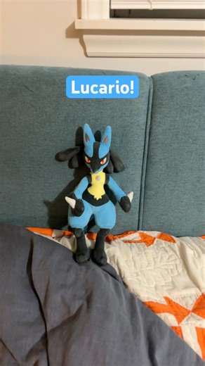 This makes me happy #lucario #cute #happy #pokemon