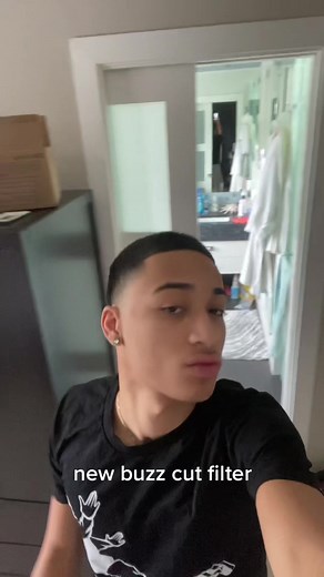 Realistic Buzz Cut Filter for Instagram and TikTok